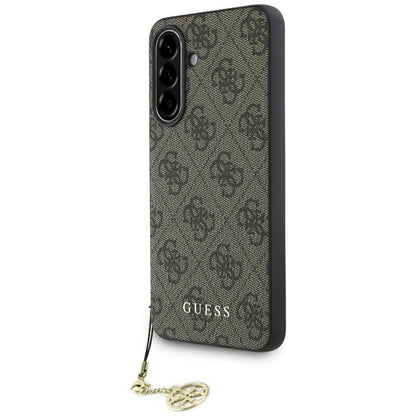 Tok Samsung Galaxy A56 A566-hoz, Guess, 4G Charm, Barna