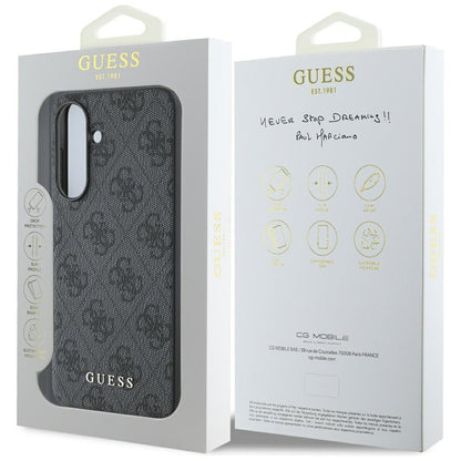 Tok Samsung Galaxy A56 A566-hoz, Guess, 4G Classic, Fekete