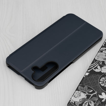 Tok Samsung Galaxy A56 A566-hez, Techsuit, eFold, Sötétkék
