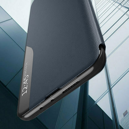 Tok Samsung Galaxy A56 A566-hez, Techsuit, eFold, Sötétkék