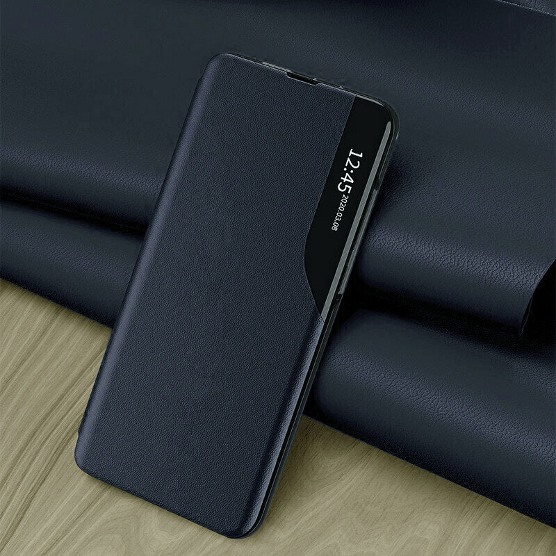 Tok Samsung Galaxy A56 A566-hez, Techsuit, eFold, Sötétkék