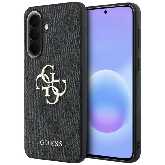 Samsung Galaxy A57 5G tok, Guess, 4G Nagy Logó, Fekete