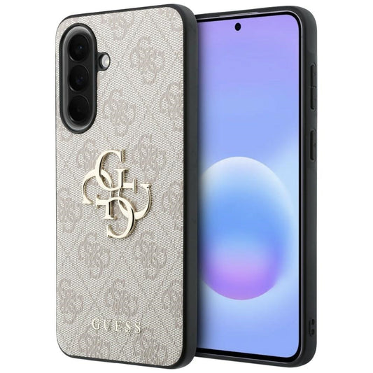 Samsung Galaxy A57 5G tok, Guess, 4G Nagy Logó, Rózsaszín