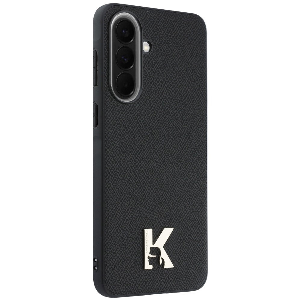 Tok Samsung Galaxy A57 5G-hez, Karl Lagerfeld, Karl fej logó, fekete