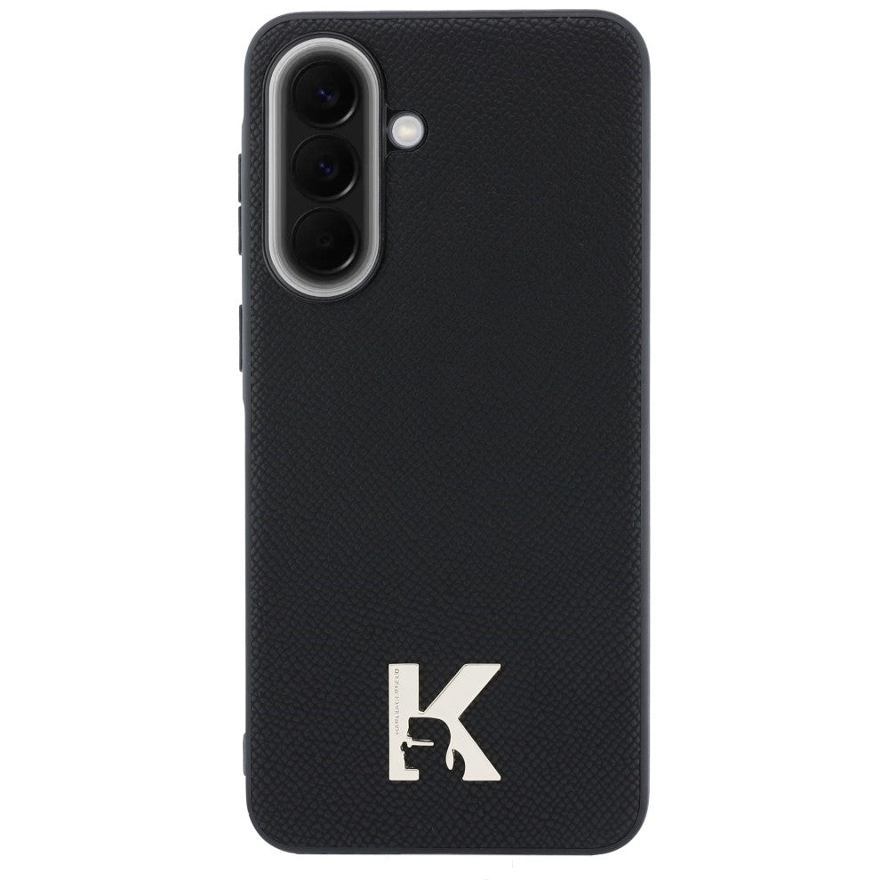 Tok Samsung Galaxy A57 5G-hez, Karl Lagerfeld, Karl fej logó, fekete
