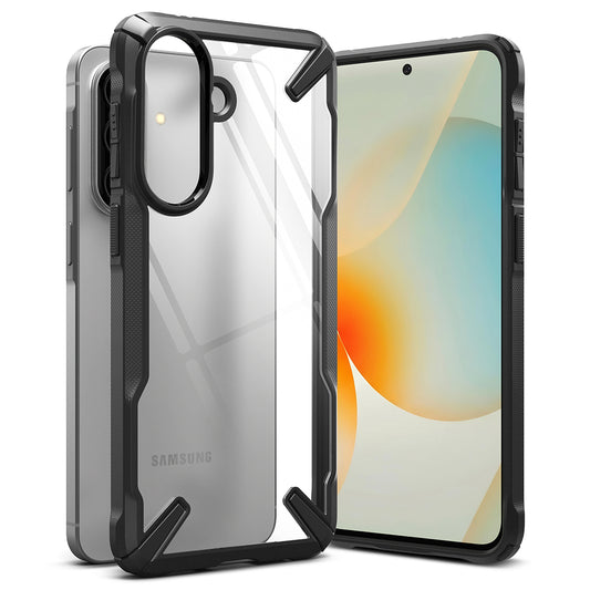 Tok Samsung Galaxy A57 5G-hez, Ringke, Fusion X, Fekete