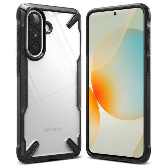 Tok Samsung Galaxy A57 5G-hez, Ringke, Fusion X, Fekete