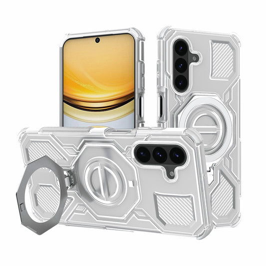 Tok Samsung Galaxy A57 5G-hez, Techsuit, Carbon Shield Pro, Fehér