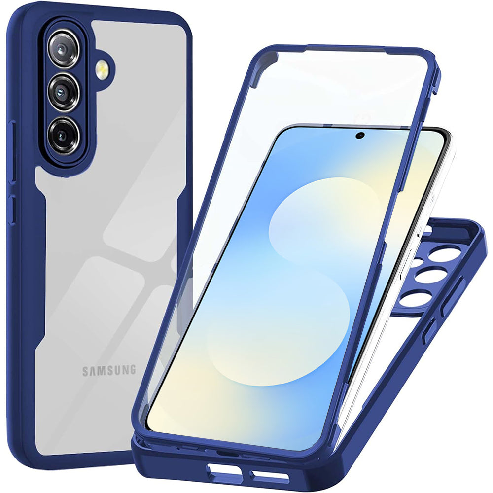 Tok Samsung Galaxy A57 5G-hez, Techsuit, ColorVerse 360, Kék