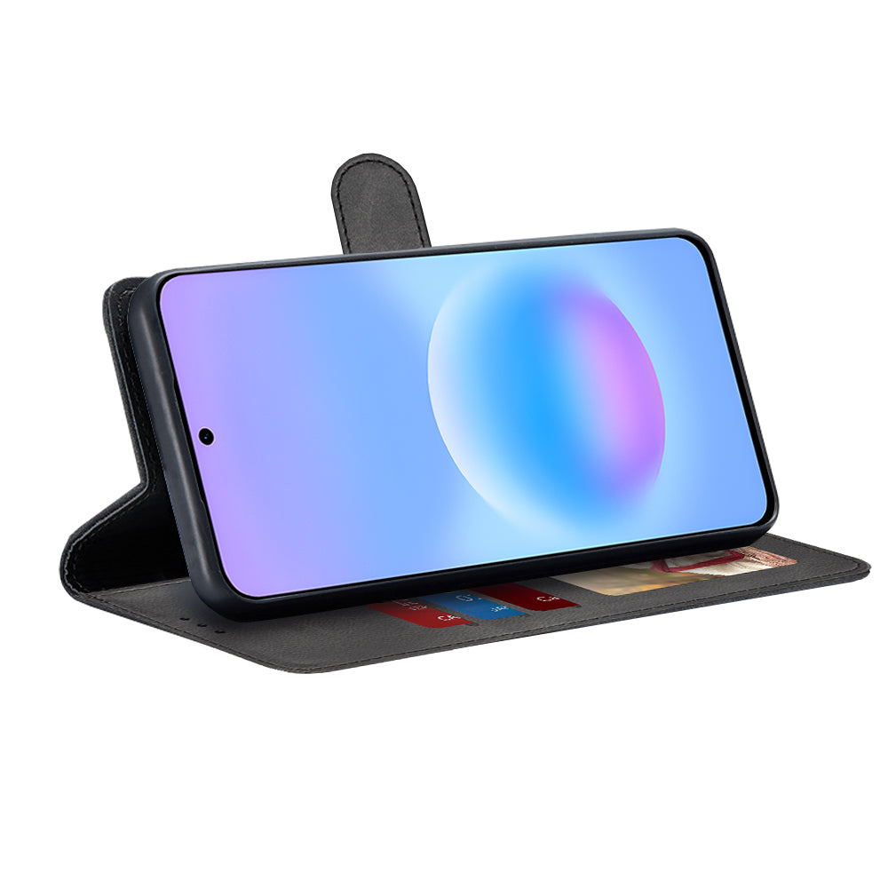 Tok Samsung Galaxy A57 5G-hez, Techsuit, Diary Book, Fekete