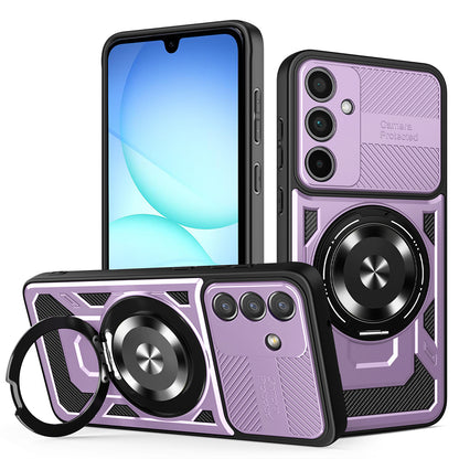 Tok Samsung Galaxy A57 5G-hez, Techsuit, RuggedCam, Lila
