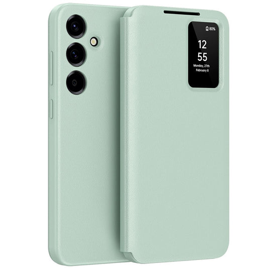Tok Samsung Galaxy A57 5G-hez, Techsuit, SmartView, Zöld