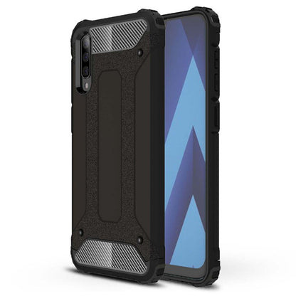 Tok Samsung Galaxy A70s A707 / A70 A705 készülékhez, Techsuit, Hybrid Armor, Fekete