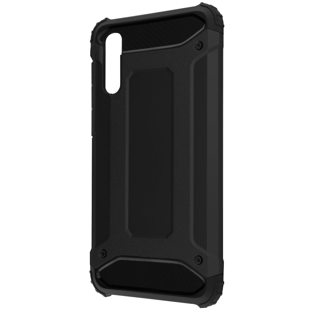 Tok Samsung Galaxy A70s A707 / A70 A705 készülékhez, Techsuit, Hybrid Armor, Fekete