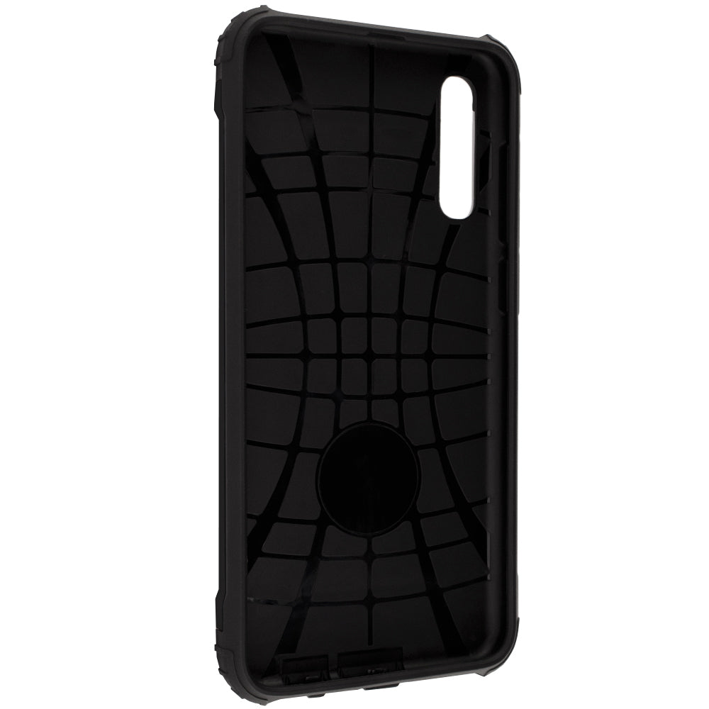 Tok Samsung Galaxy A70s A707 / A70 A705 készülékhez, Techsuit, Hybrid Armor, Fekete