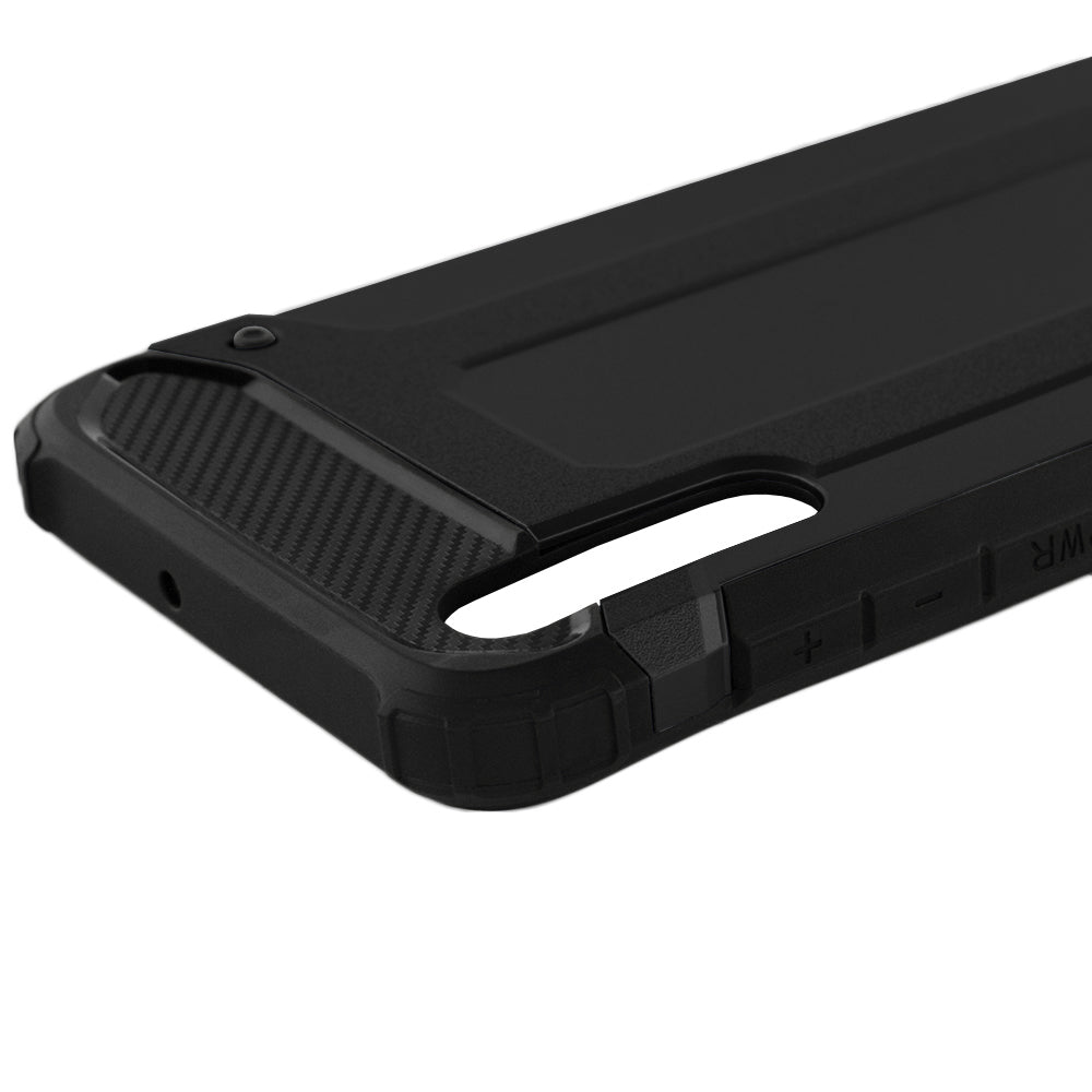 Tok Samsung Galaxy A70s A707 / A70 A705 készülékhez, Techsuit, Hybrid Armor, Fekete