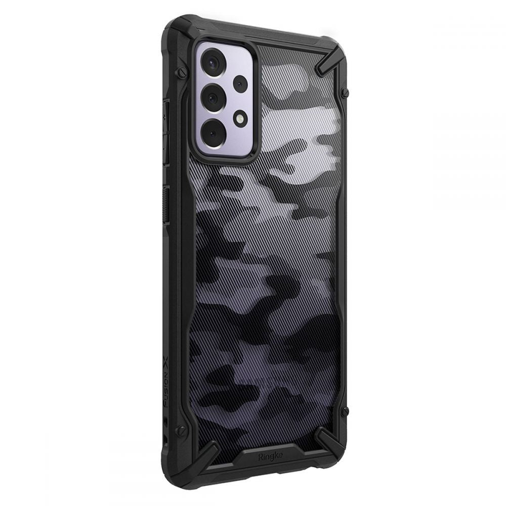 Case for Samsung Galaxy A72 A725 / A72 5G A726, Ringke, Fusion X Design, Camouflage