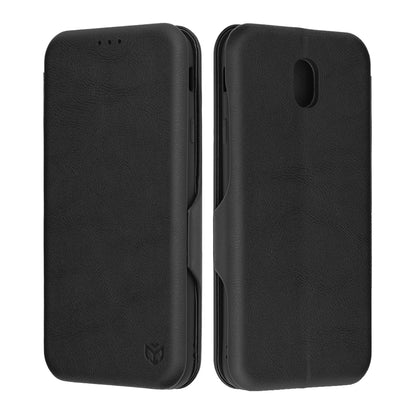Tok Samsung Galaxy J7 (2017) J730-hoz, Techsuit, Safe Wallet Plus, Fekete