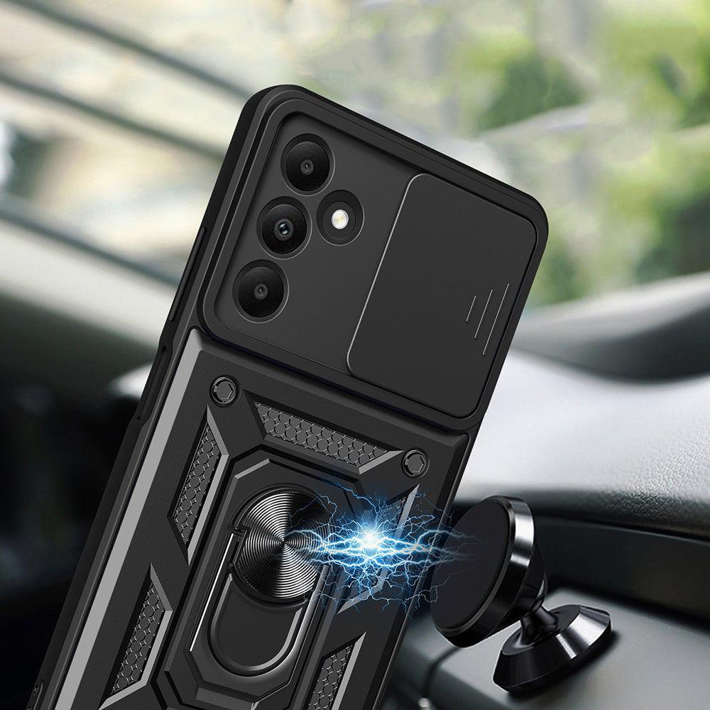 Tok Samsung Galaxy M15-höz, Techsuit, CamShield, rózsaszín