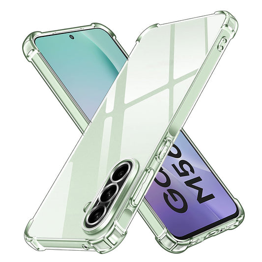 Tok Samsung Galaxy M56 M566-hez, Techsuit, ütésálló átlátszó, áttetsző