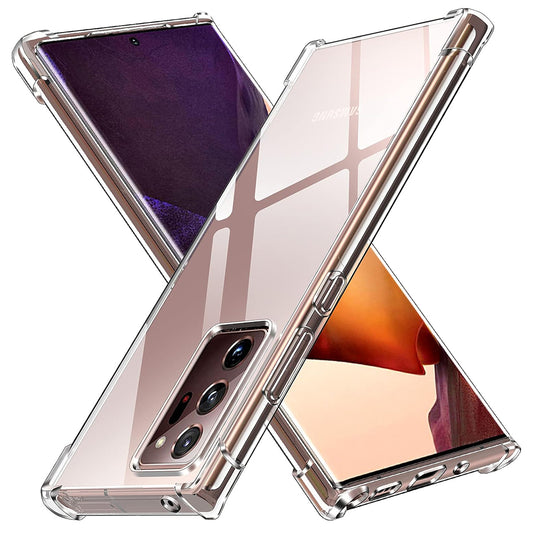 Tok Samsung Galaxy Note 20 Ultra 5G N986 / Note 20 Ultra N985, Techsuit, Ütésálló Átlátszó, Átlátszó