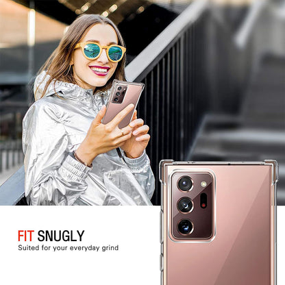 Tok Samsung Galaxy Note 20 Ultra 5G N986 / Note 20 Ultra N985, Techsuit, Ütésálló Átlátszó, Átlátszó