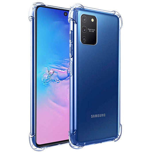 Tok Samsung Galaxy S10 Lite G770-hez, Techsuit, Ütésálló Átlátszó, Átlátszó