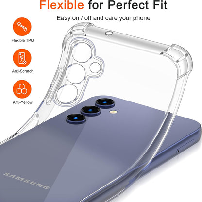 Samsung Galaxy S10+ G975 tok, Techsuit, Ütésálló Átlátszó, Átlátszó