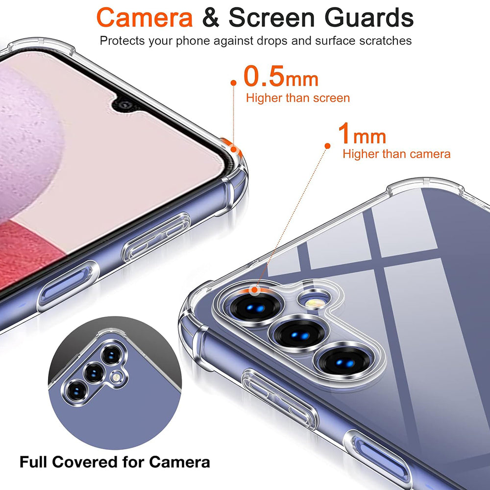 Samsung Galaxy S10+ G975 tok, Techsuit, Ütésálló Átlátszó, Átlátszó