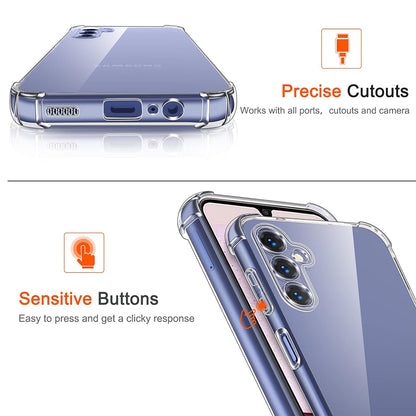 Samsung Galaxy S10+ G975 tok, Techsuit, Ütésálló Átlátszó, Átlátszó