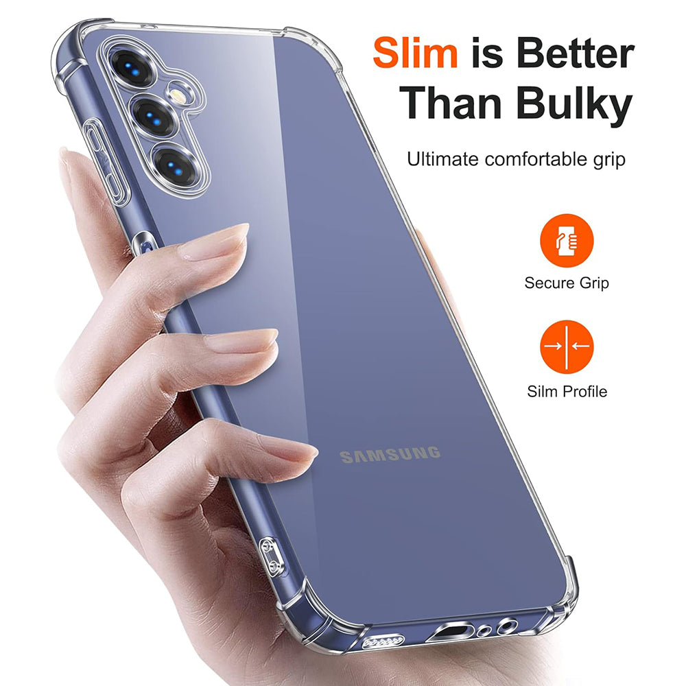 Samsung Galaxy S10+ G975 tok, Techsuit, Ütésálló Átlátszó, Átlátszó