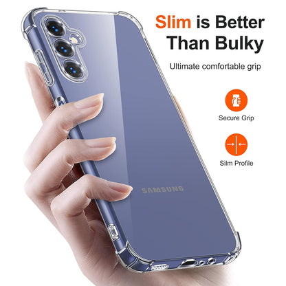 Samsung Galaxy S10+ G975 tok, Techsuit, Ütésálló Átlátszó, Átlátszó