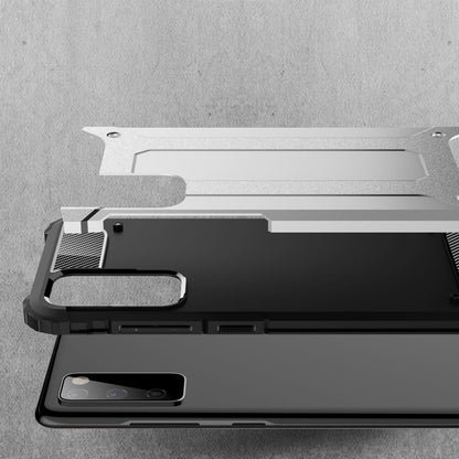Case for Samsung Galaxy S20 FE 2022 G781 / S20 FE 5G G781 / S20 FE G780, Techsuit, Hybrid Armor, Black