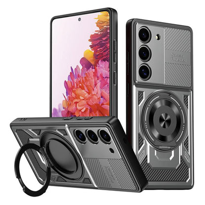 Tok Samsung Galaxy S20 FE 2022 G781 / S20 FE 5G G781 / S20 FE G780 készülékhez, Techsuit, RuggedCam, Szürke