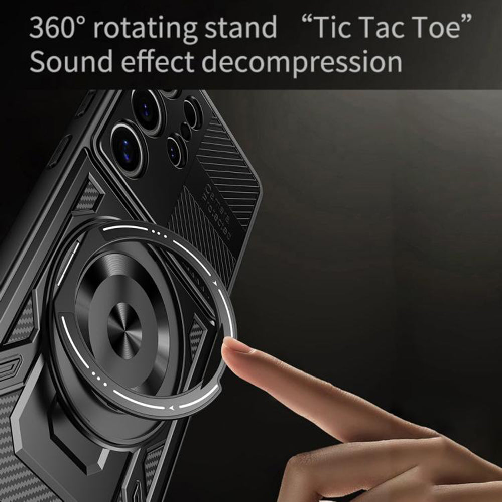 Tok Samsung Galaxy S20 FE 2022 G781 / S20 FE 5G G781 / S20 FE G780 készülékhez, Techsuit, RuggedCam, Szürke