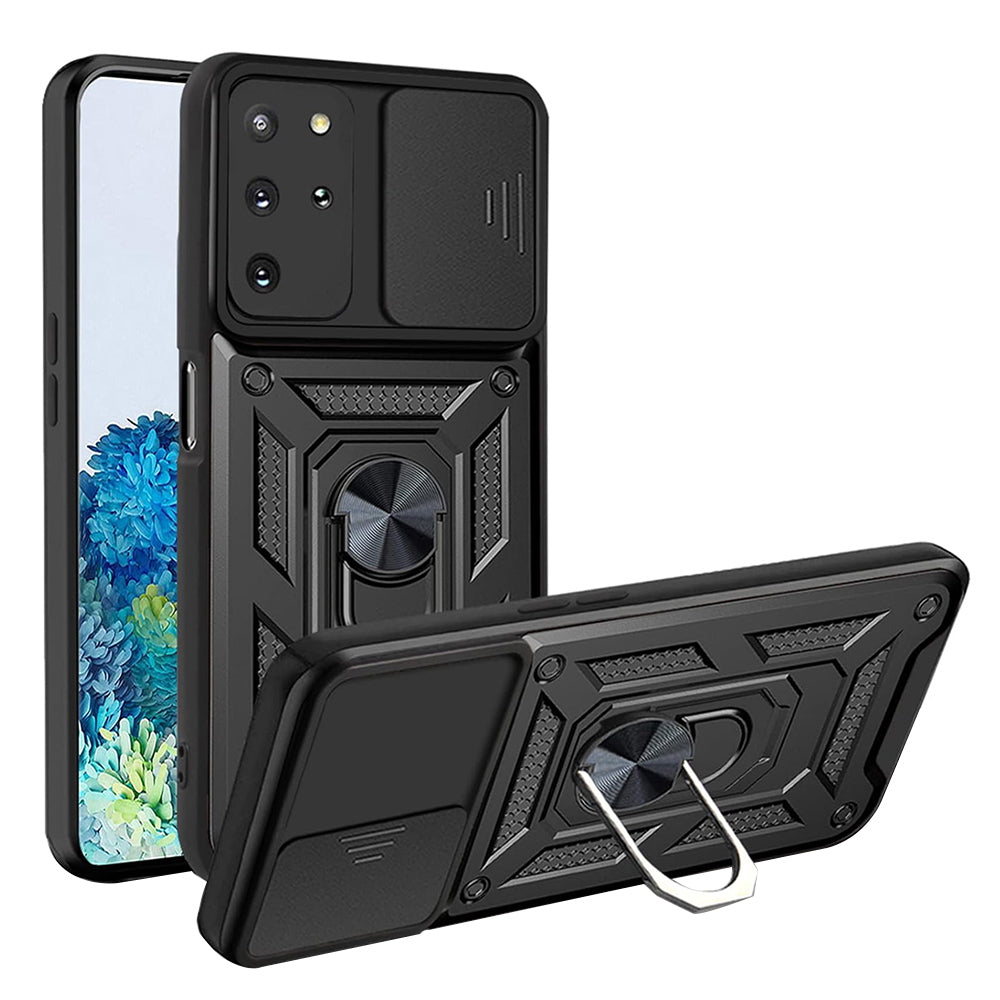 Tok Samsung Galaxy S20+ 5G G986 / S20+ G985, Techsuit, CamShield, Fekete