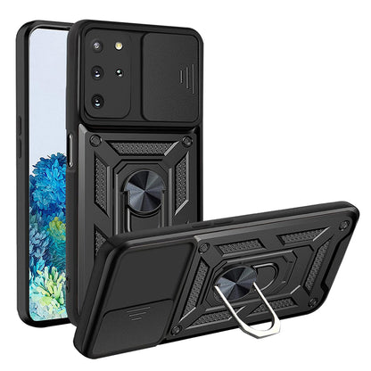 Tok Samsung Galaxy S20+ 5G G986 / S20+ G985, Techsuit, CamShield, Fekete