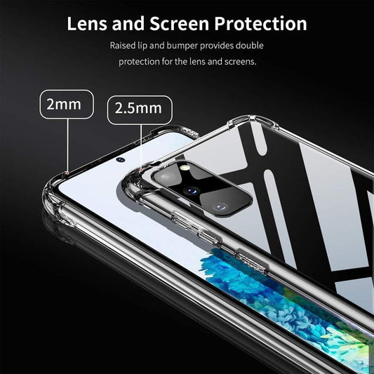 Tok Samsung Galaxy S20+ 5G G986 / S20+ G985 készülékhez, Techsuit, ütésálló átlátszó, áttetsző