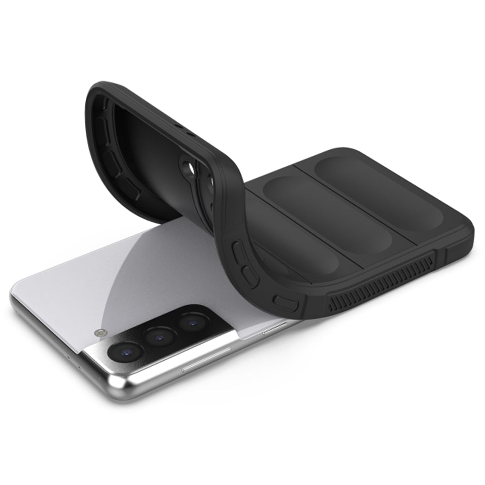 Tok Samsung Galaxy S21 5G G991-hez, Techsuit, Magic Shield, Fekete