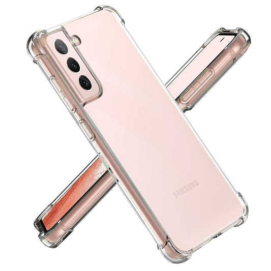 Samsung Galaxy S21 5G G991 tok, Techsuit, Ütésálló Átlátszó, Átlátszó