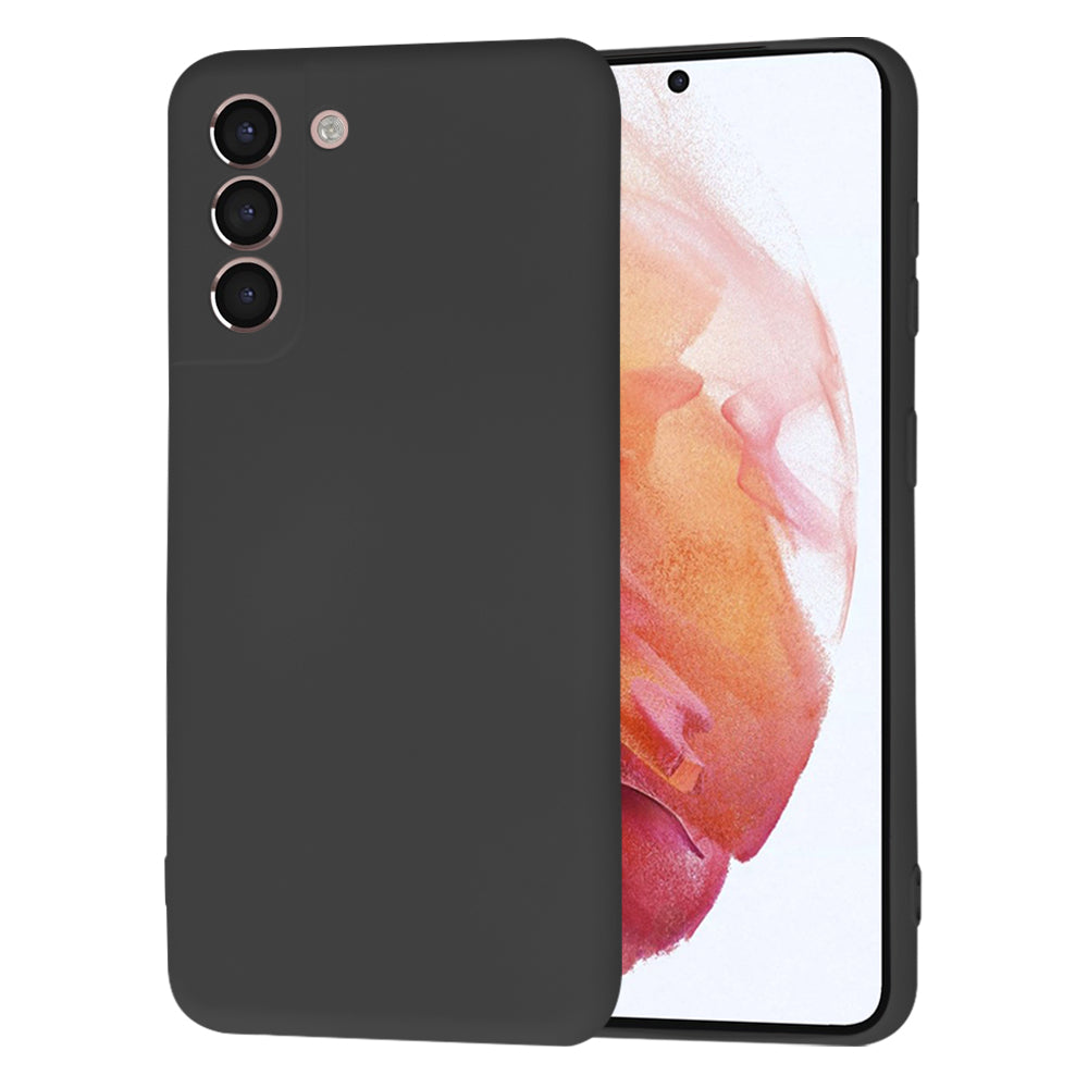 Tok Samsung Galaxy S21 5G G991-hez, Techsuit, SoftFlex, Fekete