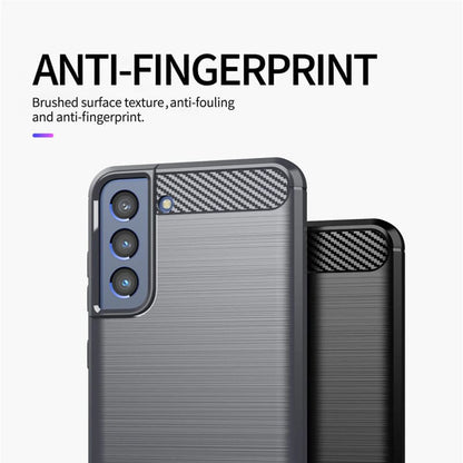 Tok Samsung Galaxy S21 FE 5G G990-hez, Techsuit, Karbon, Fekete