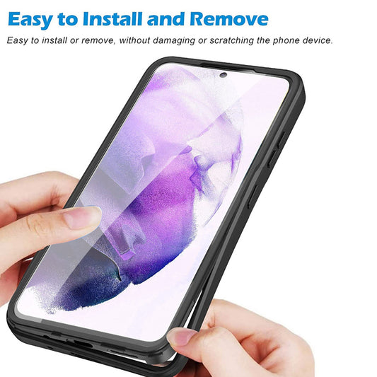 Tok Samsung Galaxy S21 FE 5G G990-hez, Techsuit, ColorVerse 360, Fekete