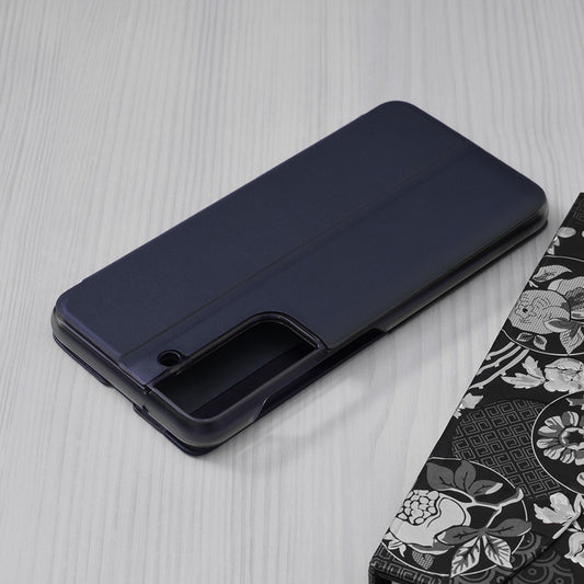 Tok Samsung Galaxy S21 FE 5G G990-hez, Techsuit, eFold, Sötétkék