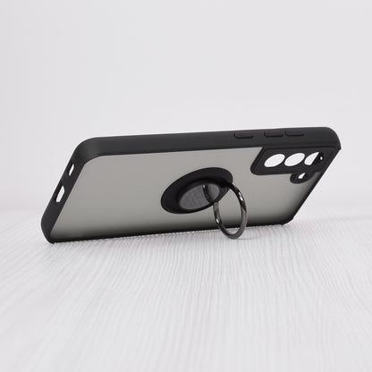 Tok a Samsung Galaxy S21 FE 5G G990-hoz, Techsuit, Glinth, Fekete