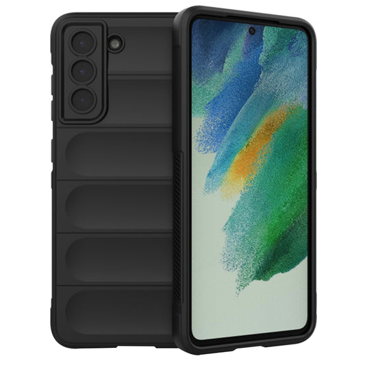Tok Samsung Galaxy S21 FE 5G G990-hez, Techsuit, Magic Shield, Fekete