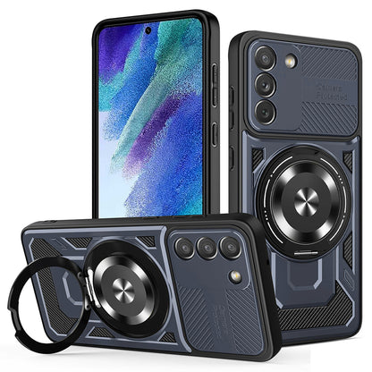Tok Samsung Galaxy S21 FE 5G G990-hez, Techsuit, RuggedCam, Kék