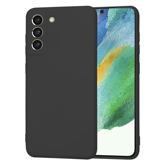 Tok Samsung Galaxy S21 FE 5G G990-hez, Techsuit, SoftFlex, Fekete