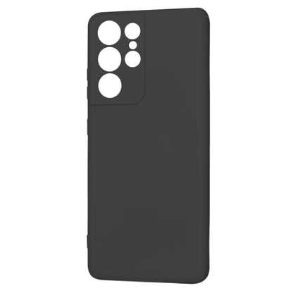 Tok Samsung Galaxy S21 Ultra 5G G998-hoz, Techsuit, SoftFlex, Fekete