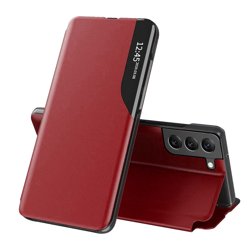Tok Samsung Galaxy S22 5G S901-hez, Techsuit, eFold, Piros